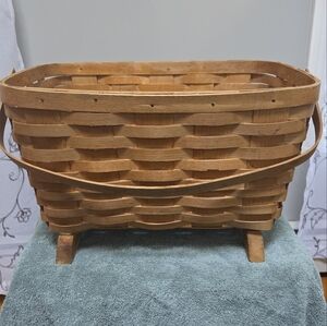 Peterboro Large Magazine & Fireside Storage Basket